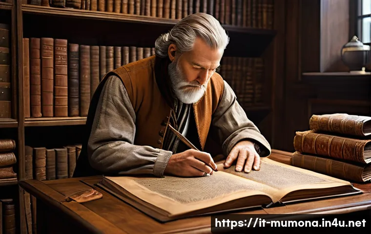 뮤 모나크 유물 복구 방법 - **Prompt: The Strategist's Study**
    "A highly detailed, realistic illustration of a focused male ...