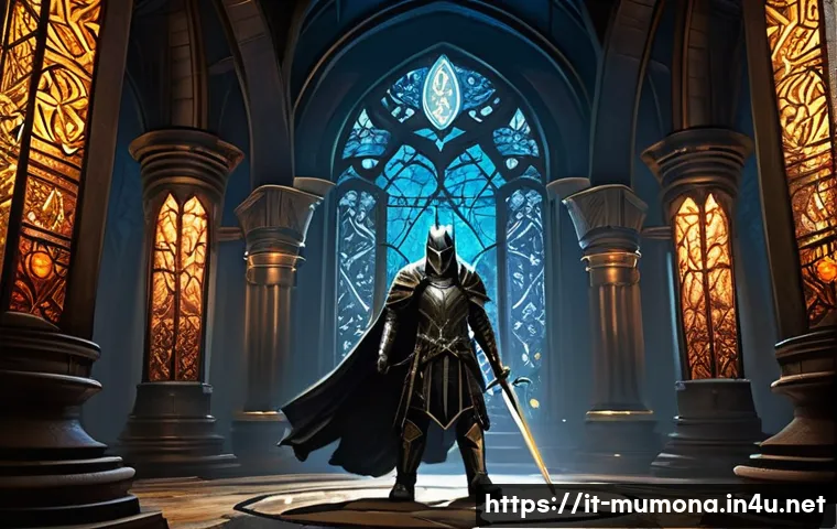 뮤 모나크 초심자 추천 아이템 - **A Hero's First Choice: The Three Paths**
    A highly detailed, epic fantasy art style image depic...